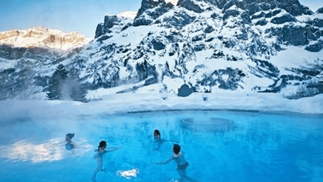 世界の温泉地巡り　スイス – ロイカーバード